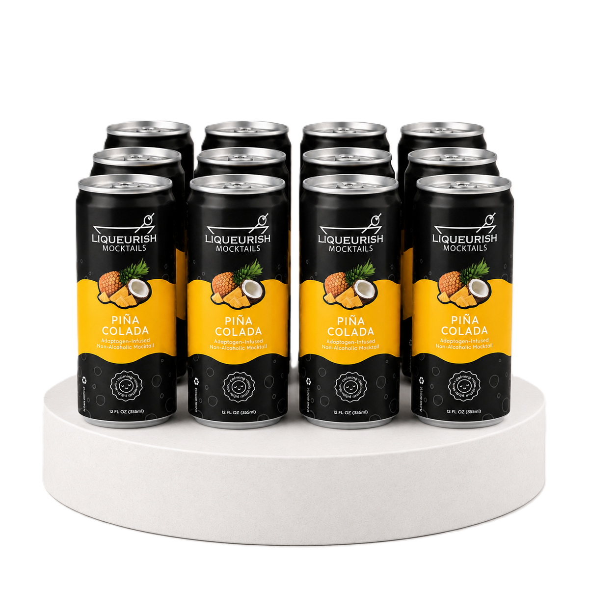 Piña Colada with Reishi Mushroom 12pk